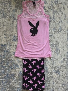 PLAYBOY Pajama Set Size M🩷